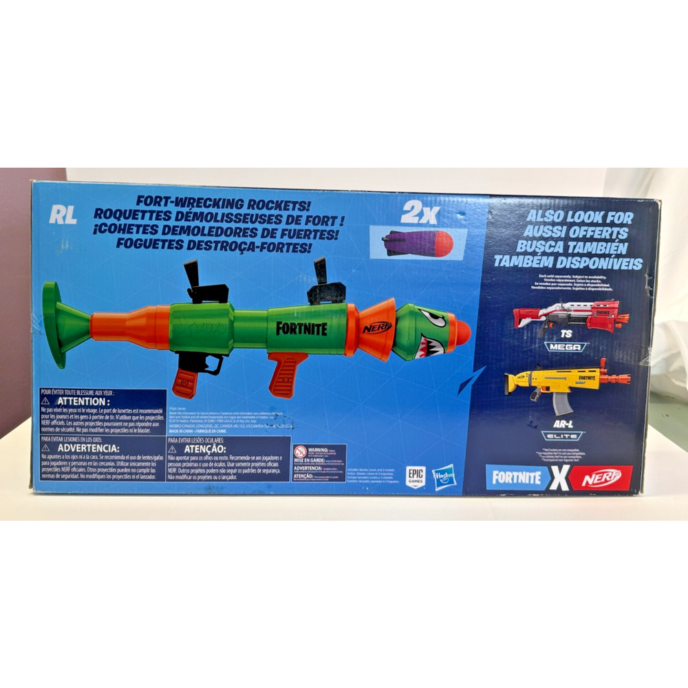 NERF E7511 Fortnite Rl Dart Blaster - New in Box - Picture 2 of 7